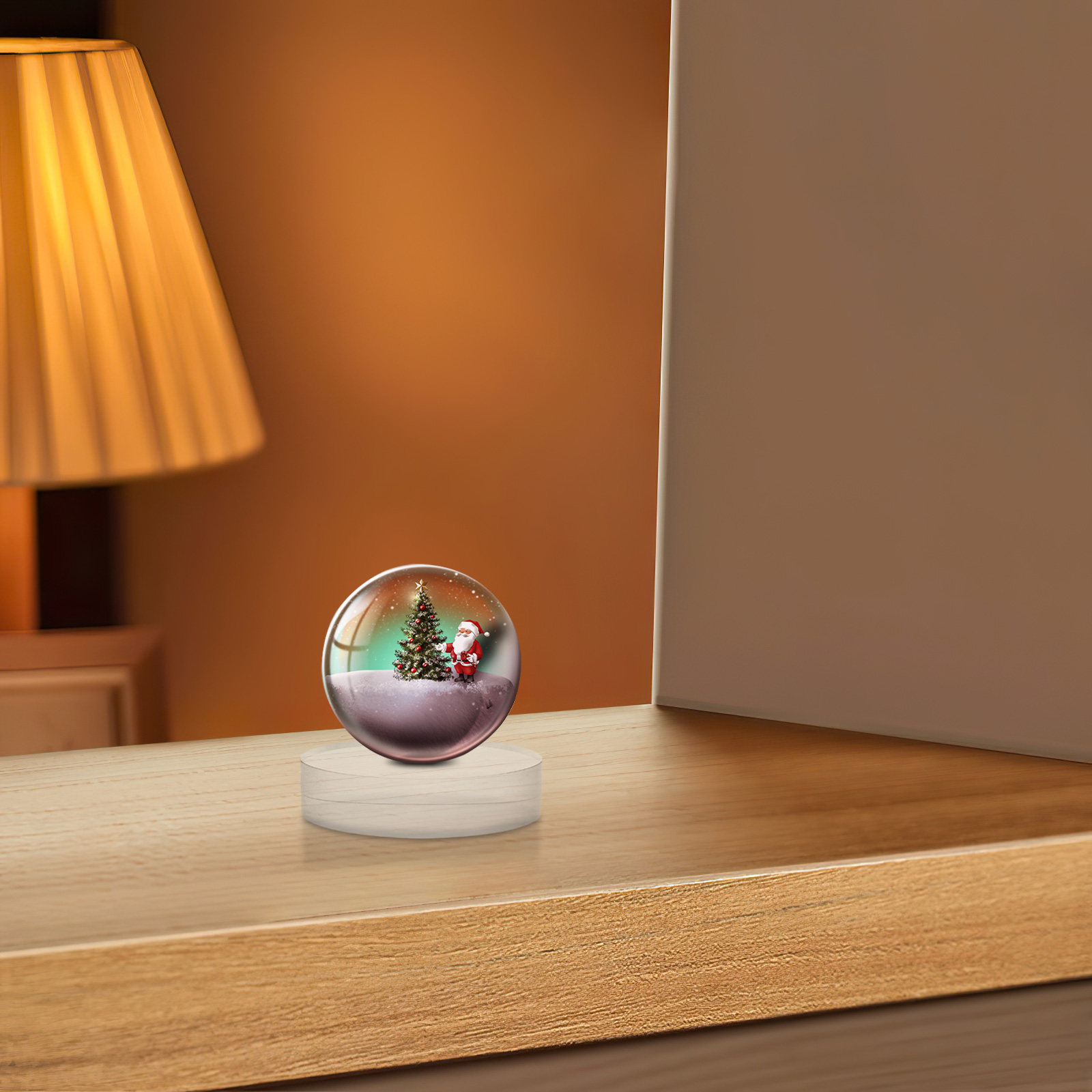 Round Transparent Crystal Glas - огляд і ціна Book Weight Glass