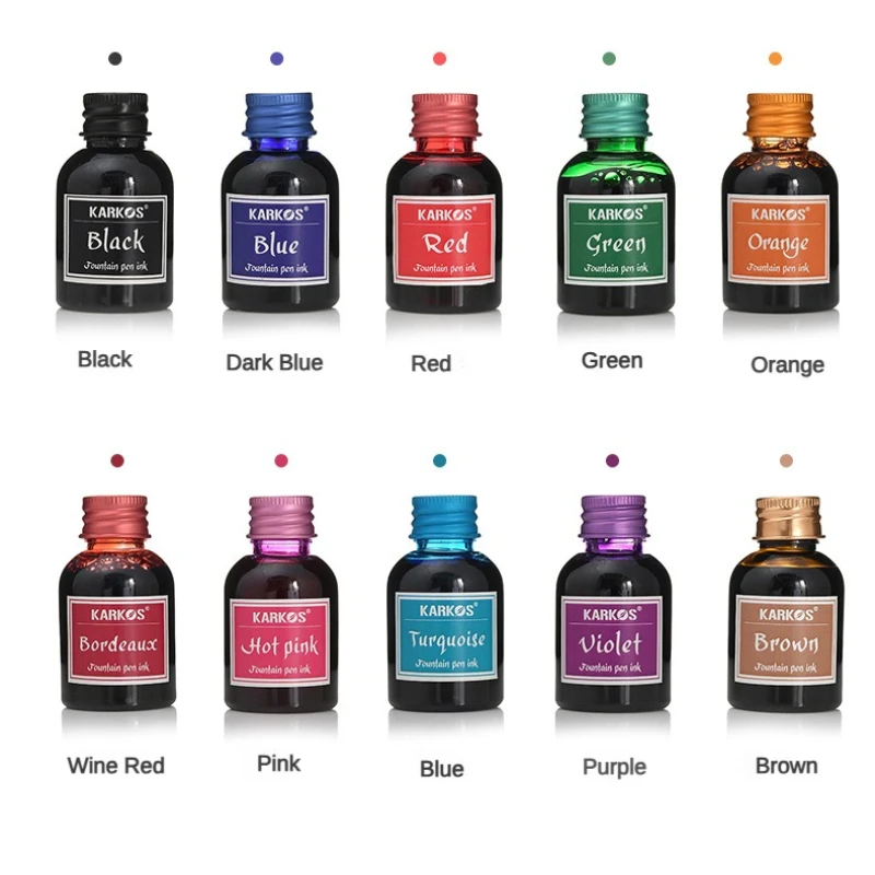 10/1 PCS 30ml Various Colors I - огляд і ціна Fountain Pen Bottled Ink